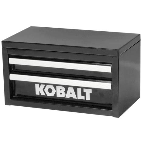 kobalt mini 10.83-in friction 2-drawer red steel tool box|Kobalt Mini 10.83.